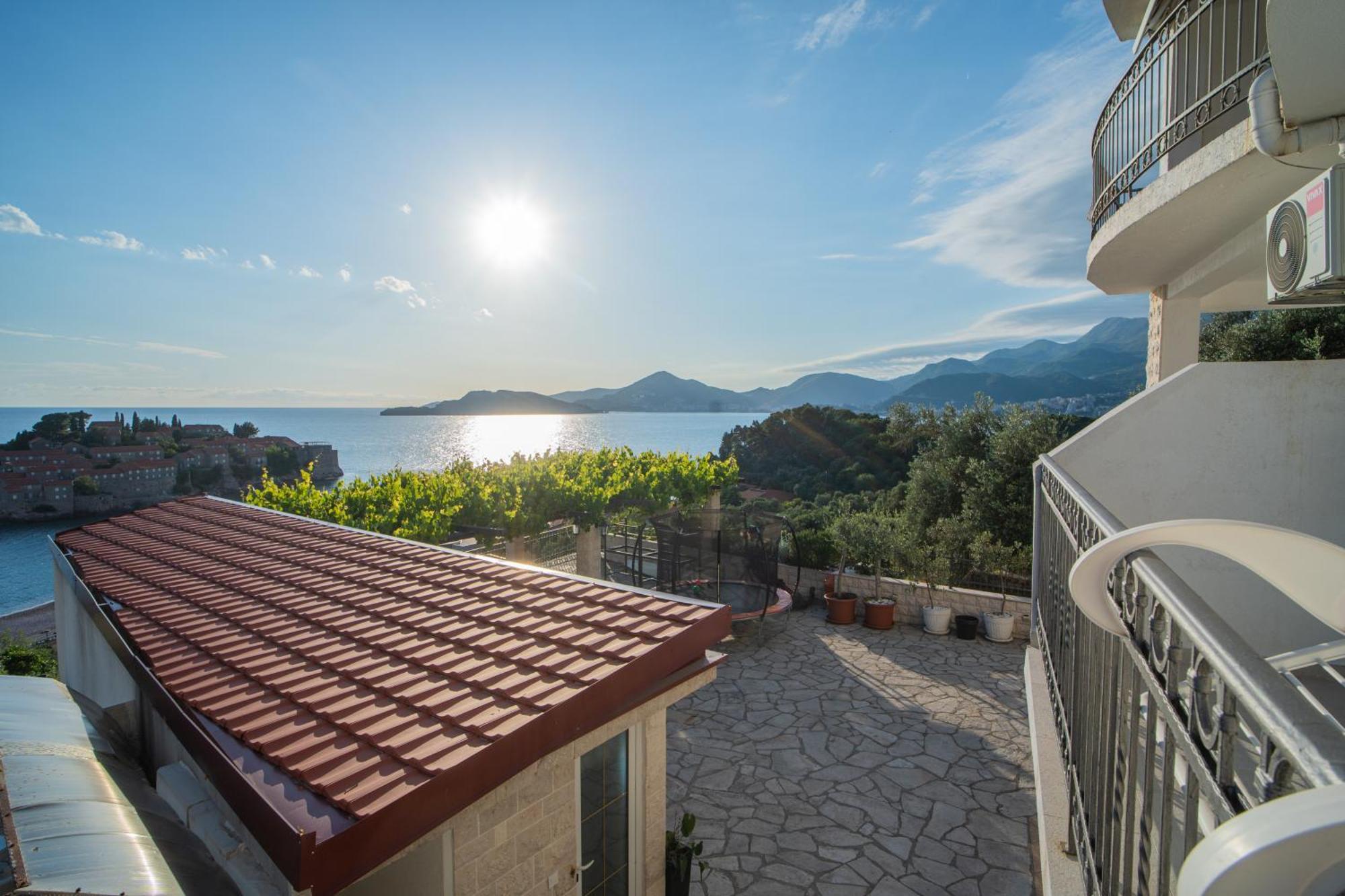 Villa Milan Светі-Стефан Екстер'єр фото